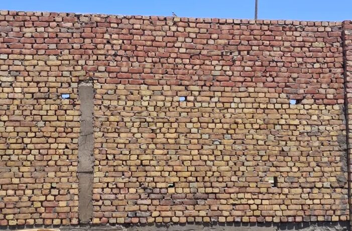 The wall on my morning drive has failed three times