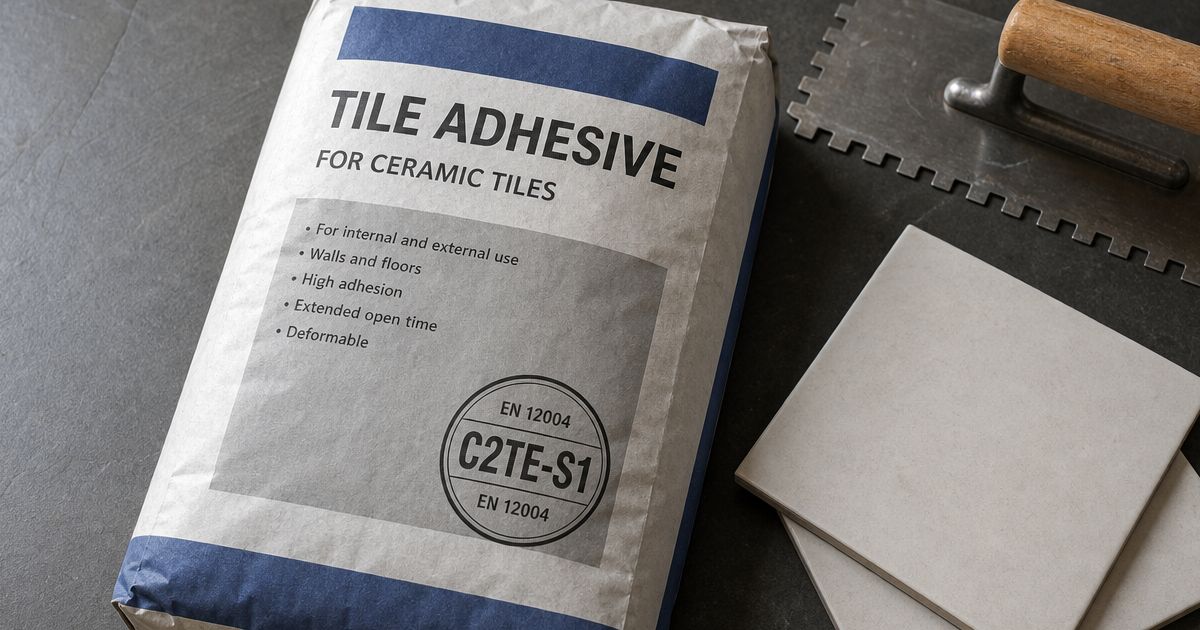 C2TE-S1: six characters, eight test methods, one classification most contractors cannot read