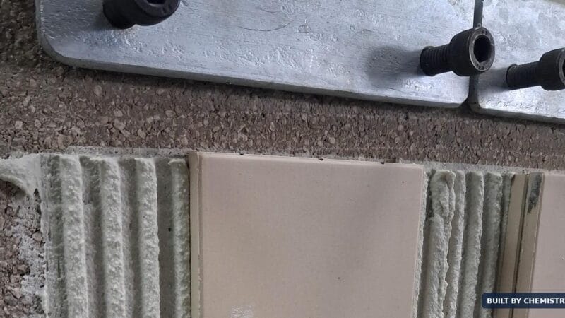Thixotropy is why the tile stays where you put it. The rheology behind the cream effect, the slip test, and why the datasheet lies at 35 &deg;C.